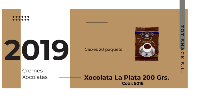Xocolata LA PLATA x20 uni.